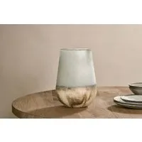 Ngolo Recycled Glass Vase - Smoke alternate view