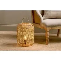 Noko Small Rattan Lamp - Brown