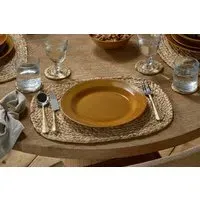 Nuwara Dinner Plate - Mustard