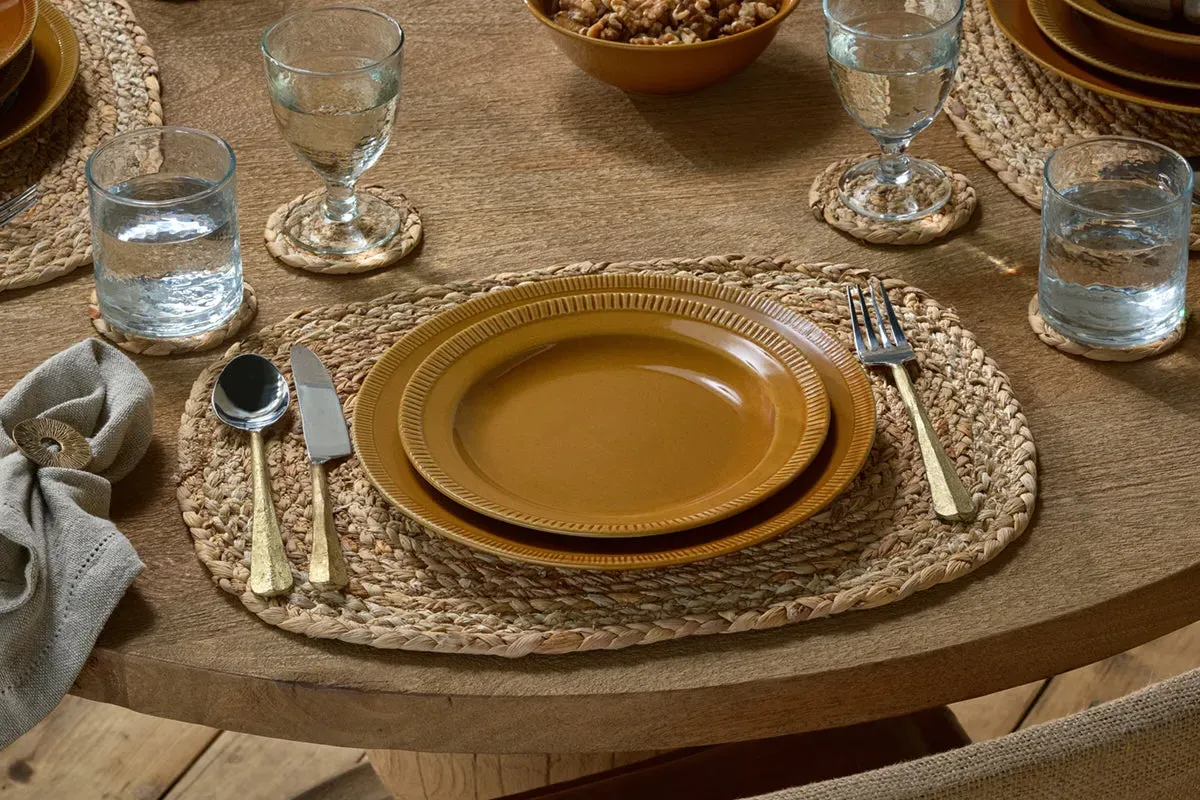 Nuwara Side Plate - Mustard