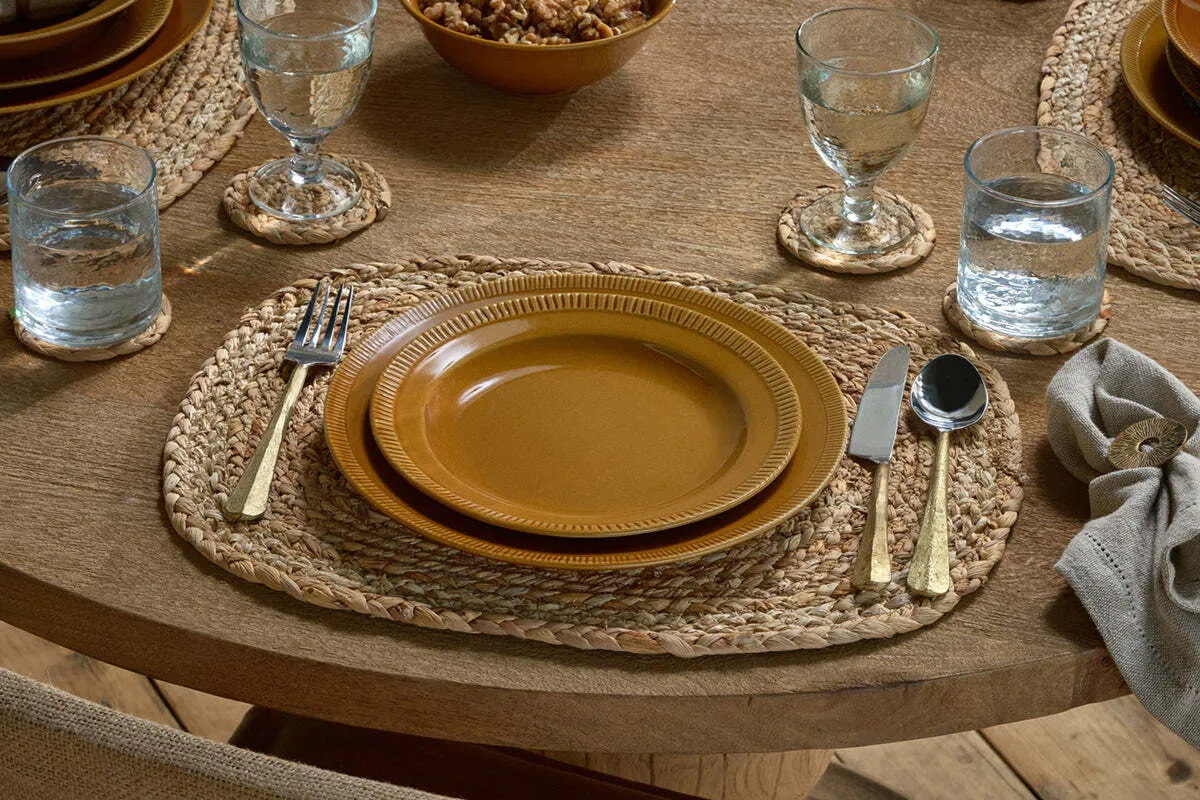 Nuwara Side Plate - Mustard product