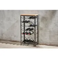 Obra Large Wine Rack - Iron