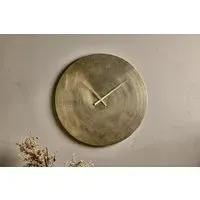 Okota Wall Clock - Antique Brass