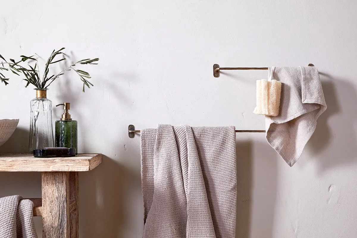 Olani Large Bathroom Hanging Rail - Antique Brass image