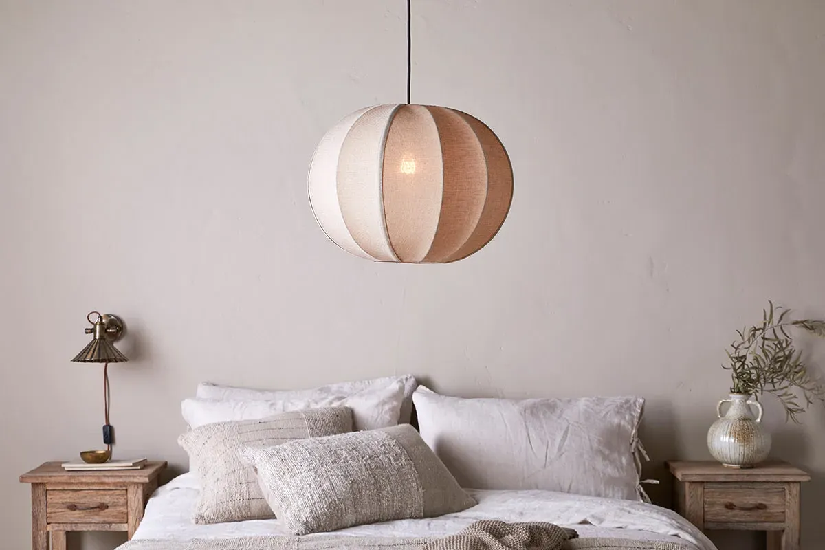 Orisa Linen Lampshade - Off White