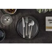 Osko Cutlery Set 16 Piece - Brushed Silver