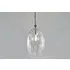 Otoro Large Oval Pendant Light - Clear, Recycled Glass