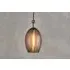 Otoro Large Oval Pendant Light - Smoke, Recycled Glass