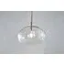 Otoro Large Round Pendant Light - Clear, Recycled Glass
