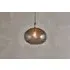 Otoro Large Round Pendant Light - Smoke, Recycled Glass