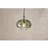 Otoro Small Round Pendant Light - Green, Recycled Glass