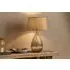 Palla Recycled Glass Table Lamp - Rustic Smoke