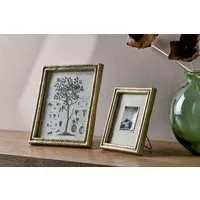 Pambani 5x7 Photo Frame - Antique Brass