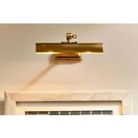 Pania Picture Wall Light - Antique Brass alternate view
