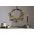 Parili Large Glass Wreath - Ochre by NKUKU, image 3