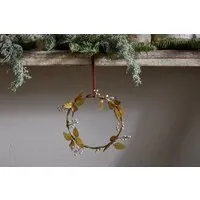 Parili Small Glass Wreath - Ochre by NKUKU, image 2