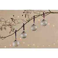 Patta Baubles Set of 4 - Clear