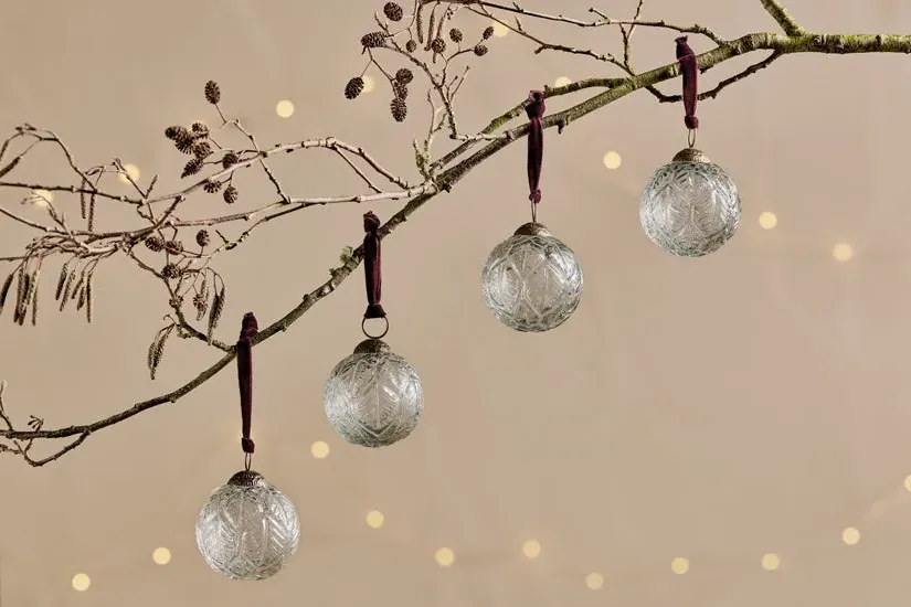 Patta Baubles Set of 4 - Clear