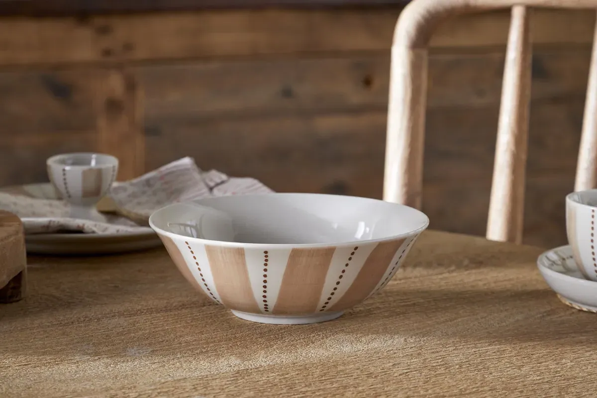 Patthar Cereal Bowl - Cream, Clay product