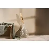 Payag Small Glass Vase - Clear, Recycled Glass