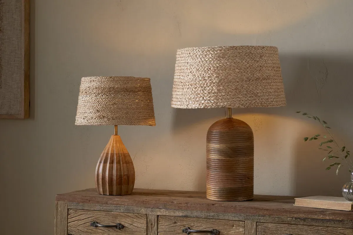 Pisang Medium Lampshade - Natural, Jute product