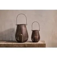 Pothos Large Lantern - Rust