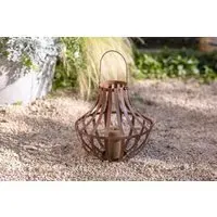Pothos Large Lantern - Rust