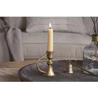 Prema Candle Holder - Antique Brass
