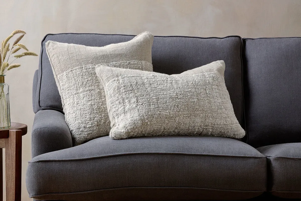 Puli Recycled Linen Cushion Cover - Natural image