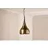 Quinn Small Hammered Metal Pendant Light - Antique Brass