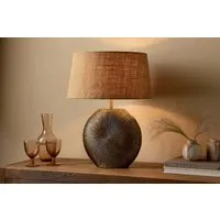Ramvas Etched Table Lamp - Antique Brass, Cast Metal alternate view