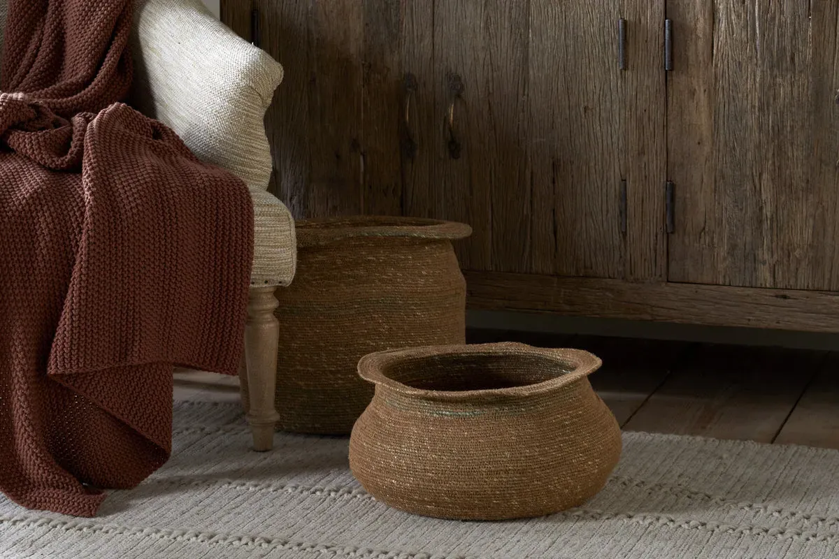 Rana Short Storage Basket - Natural, Seagrass product