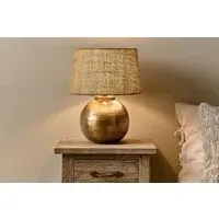 Rasan Table Lamp - Antique Brass