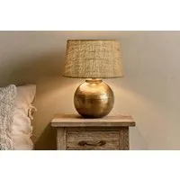 Rasan Table Lamp - Antique Brass, Metal alternate view