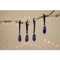 Ratnam Baubles Set of 4 - Indigo