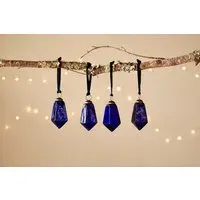 Ratnam Baubles Set of 4 - Indigo
