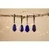 Ratnam Baubles Set of 4 - Indigo