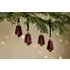 Ratnam Baubles Set of 4 - Ruby