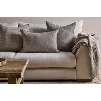 Repudi Linen Cushion Cover - Soft Grey