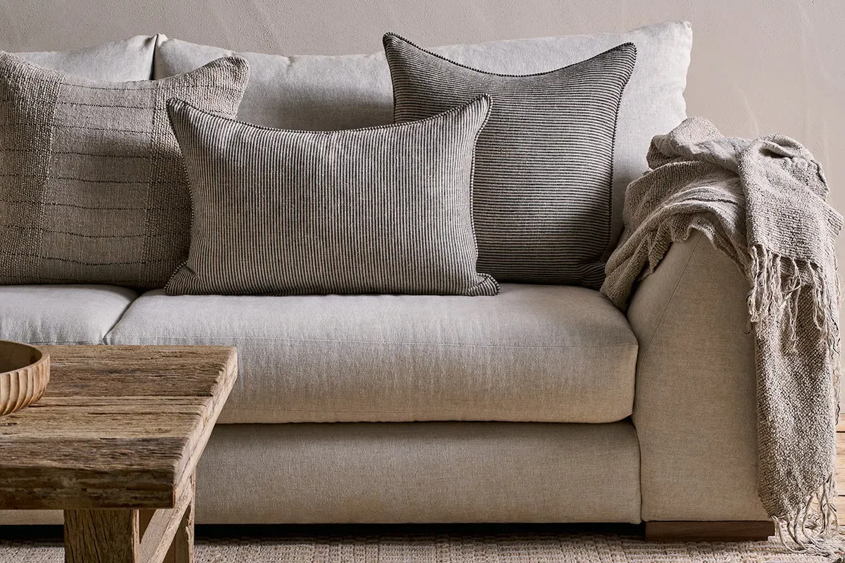 Repudi Linen Cushion Cover - Soft Grey image