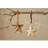 Roshani Star Baubles Set of 2 - Antique Brass