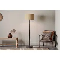 Sahar Floor Lamp - Dark Stain, Mango Wood alternate view