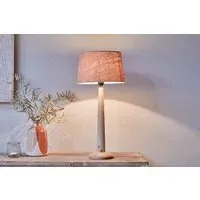 Sahar Table Lamp - Mango Wood