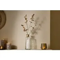 San Stem Foliage Christmas Decoration - Antique Brass