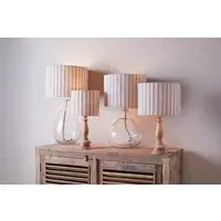 Sanja Small Lampshade - Off White, Cotton