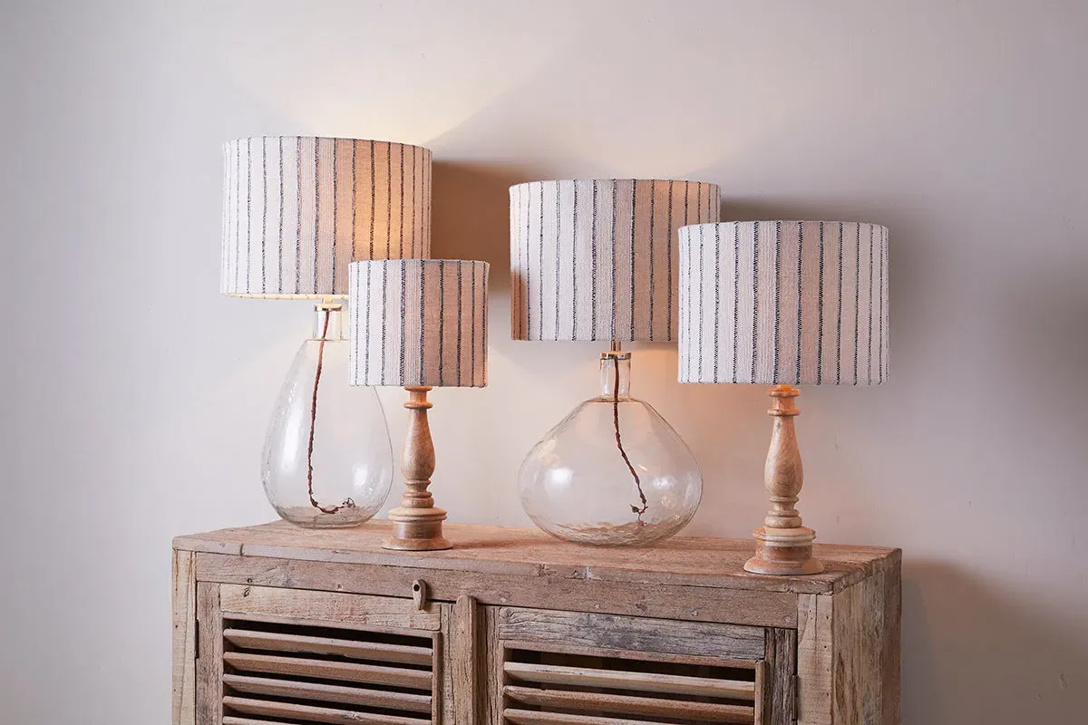 Sanja Small Lampshade - Off White, Cotton image