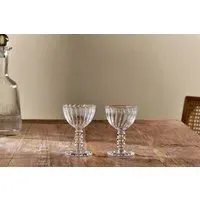 Santosa Sherry Glass Set of 2 - Clear