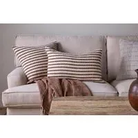 Sanval Wool Cushion Cover - Burgundy