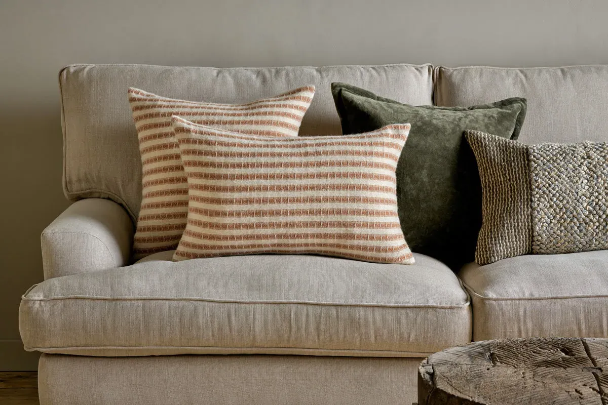 Sanval Wool Cushion Cover - Rust