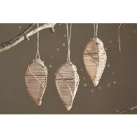 Sempala Wicker Baubles Set of 3 - Natural, Rattan by NKUKU, alternate view